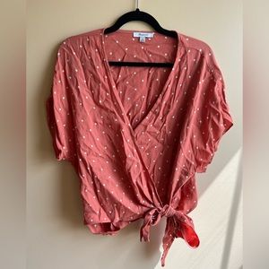 XL Madewell Wrap Top NWOT